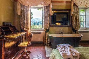 Montefioralle Double room, Villa Bordoni